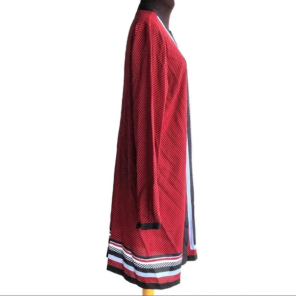 Michael Kors Optic Scarf Band Collar Shirt Dress - Picture 5 of 6